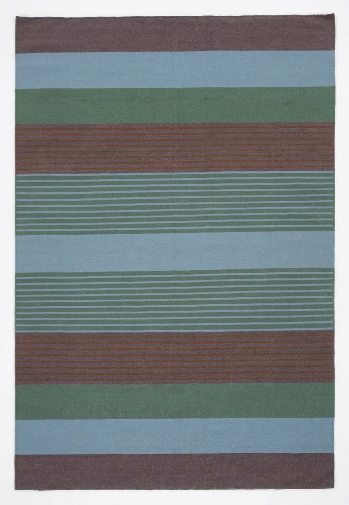 100% New Zealand Wool | Geometric Light Green Hand-tufted Carpet