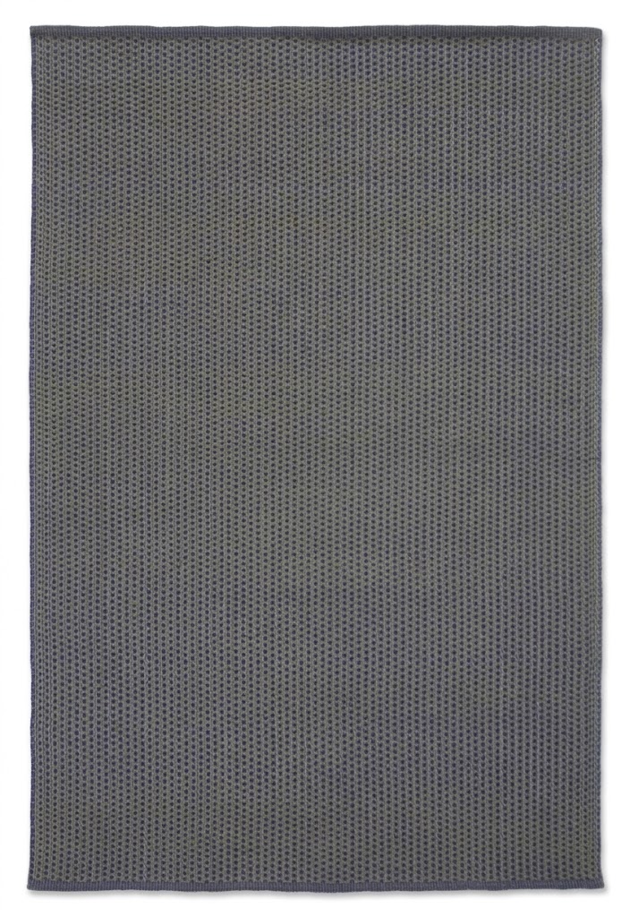 100% New Zealand Wool | Geometric Purple Flatweave Carpet