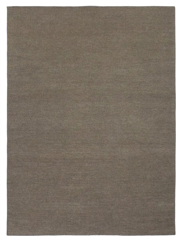Natural Wool | Minimalist Sand Flat-weave Carpet