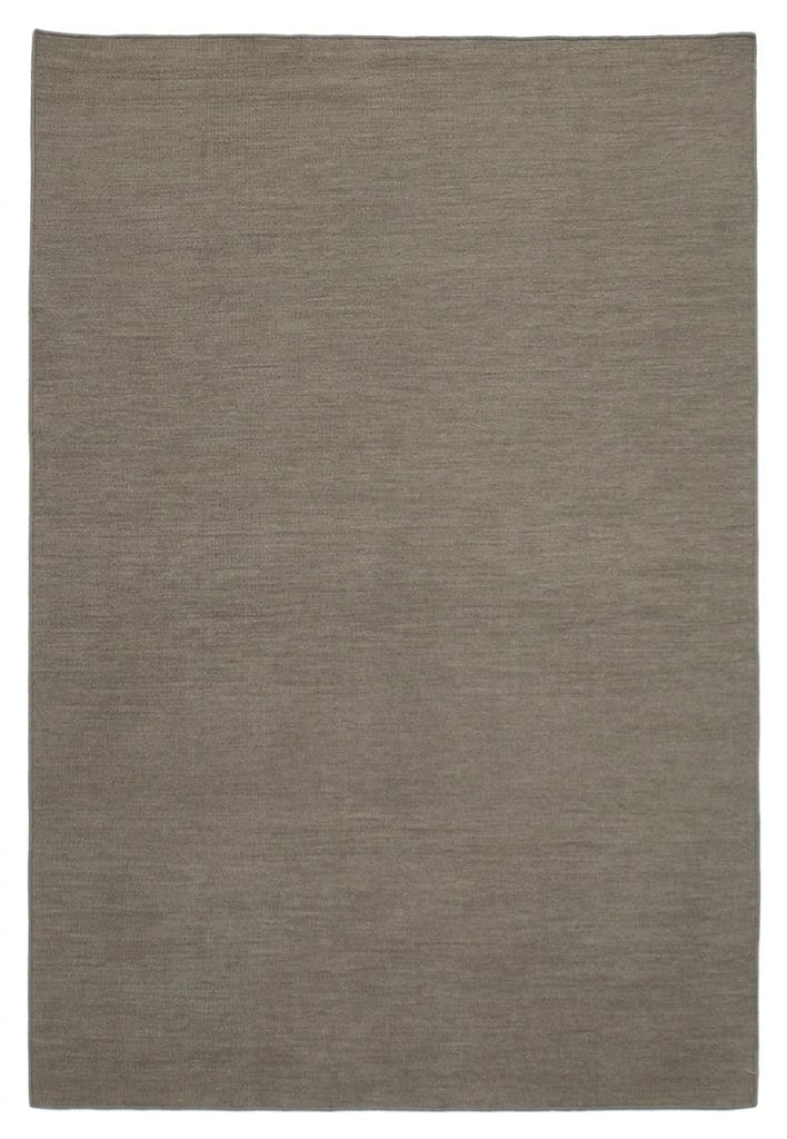 Natural Wool | Minimalist Beige Flat-weave Carpet