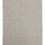 Minimalist White Flat weave Carpet | 100% Wool
