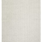 Minimalist Cream Thick Flat weave Carpet | 100% Wool