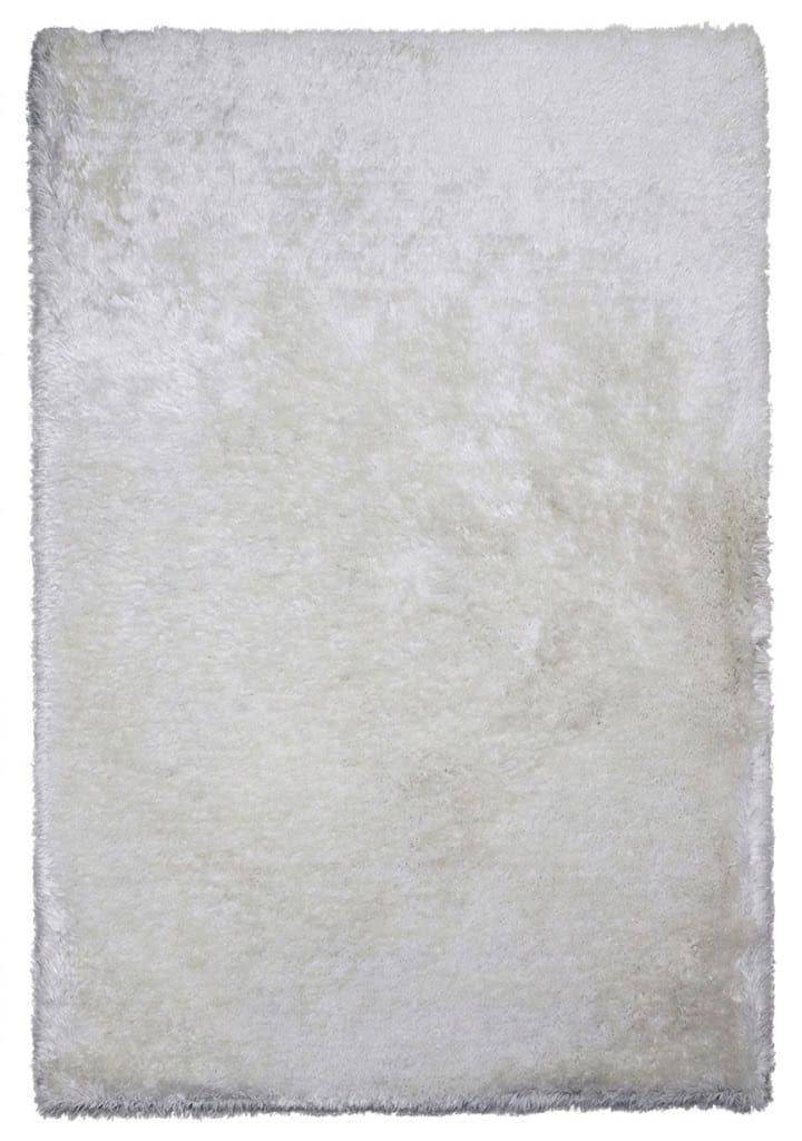 Shaggy Rug| Minimalist Snow-White Handmade Carpet