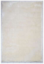 Polyester & BCF Shaggy Rugs in Plain style, WHITE Color Rug - SH 82