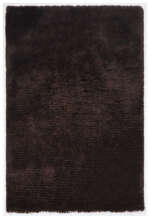 Polyester & BCF Shaggy Rugs in Plain style, BROWN Color Rug - SH 90