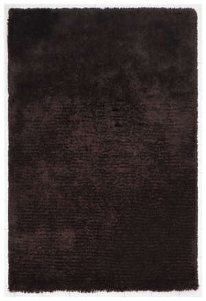 Polyester & BCF Shaggy Rugs in Plain style, BROWN Color Rug - SH 88