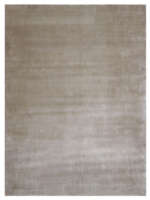 100% Bamboo Silk Handtufted Carpet in Modern style, Beige Color Rug - RC741