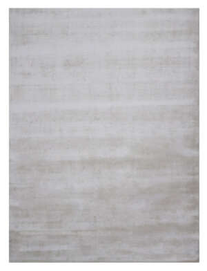 100% Bamboo Silk Handtufted Carpet in Modern style, OFF WHITE Color Rug - RC743