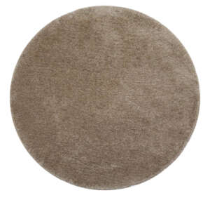 Polyester & BCF Shaggy Rugs in Plain style, Brown Color Rug - SH114