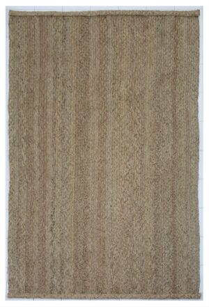 100% Pet Yarn Hand Tufted Rugs in Plain style, Biege Color Rug - RC295