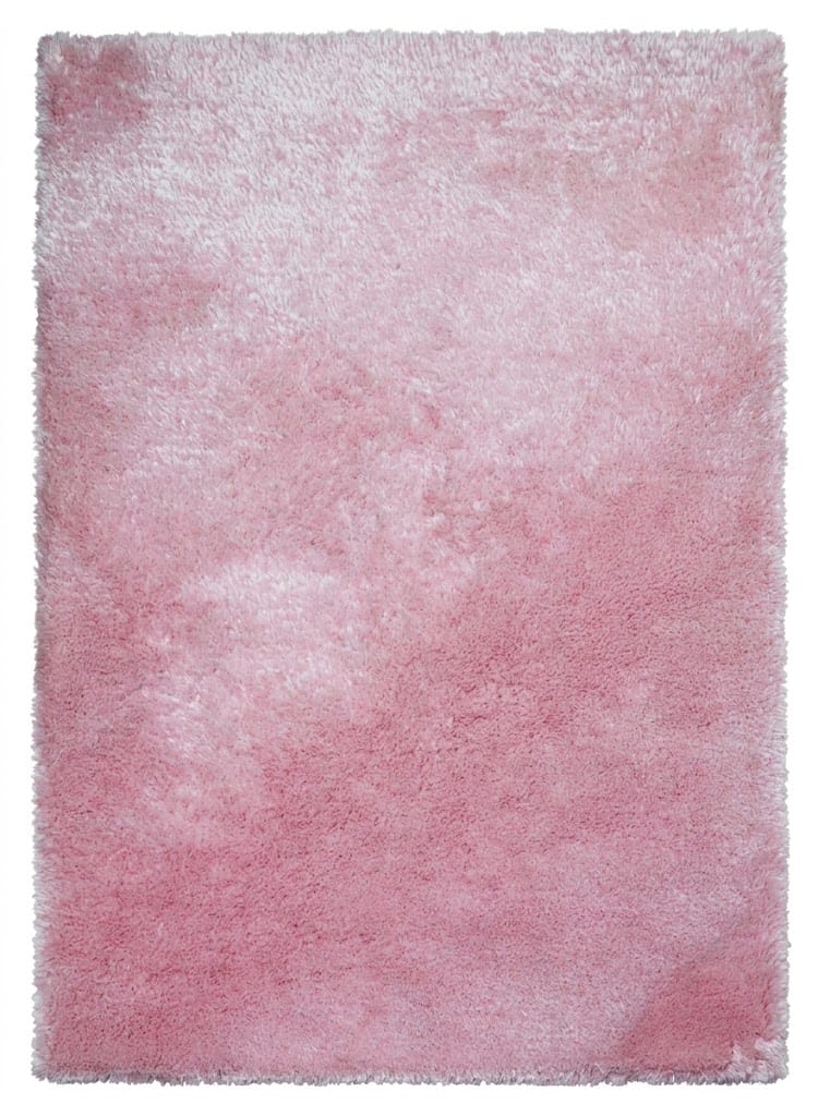 Shaggy Rug | Minimalist Pink Handmade Carpet