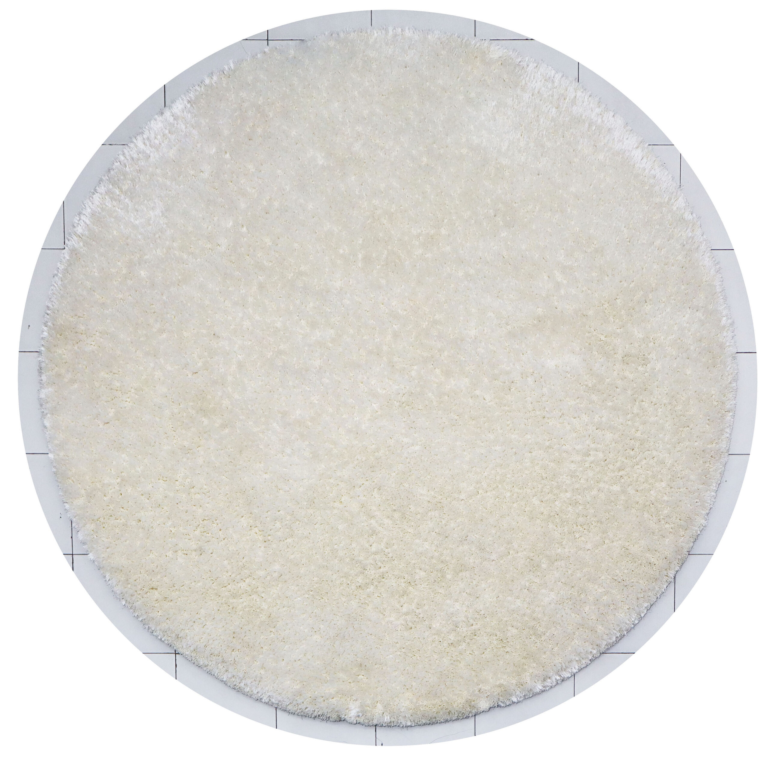 100% Polysester & BCF Handmade Carpet in Plain style, Beige color Shaggy Rug - SH84