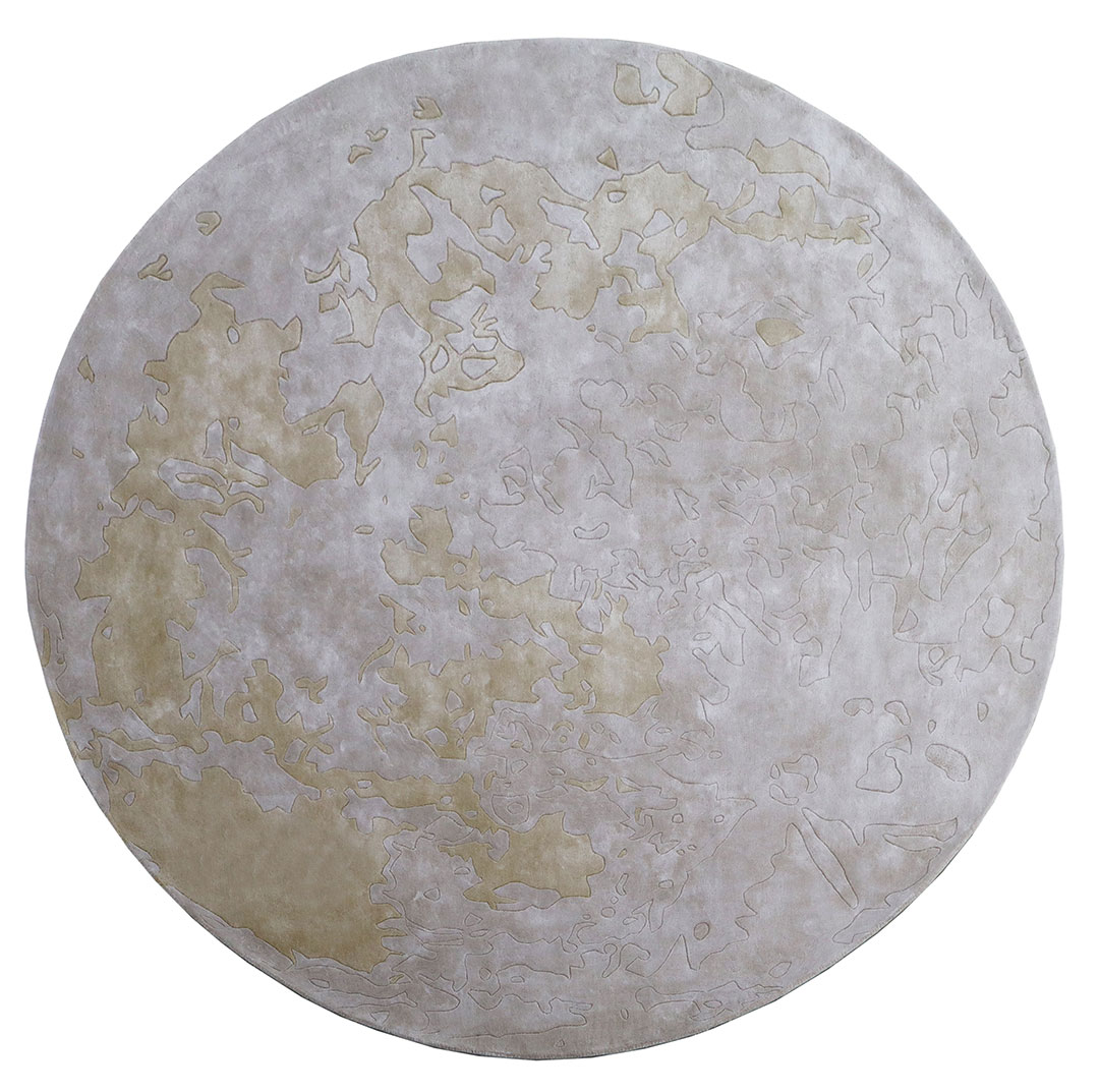 100% Bamboo Silk Handmade Carpet in Contemporary style, Multi color Handtufted Rug - RC913