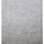 100% Tencel Wool Handmade Carpet in Plain style, Grey color Handtufted Rug - RC939