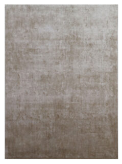 100% Tencel Wool Handmade Carpet in Plain style, Brown color Handtufted Rug - RC953