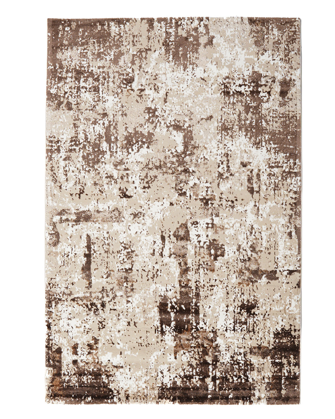 100% Polysester Machine Made Carpet, Beige Brown Color - N371B