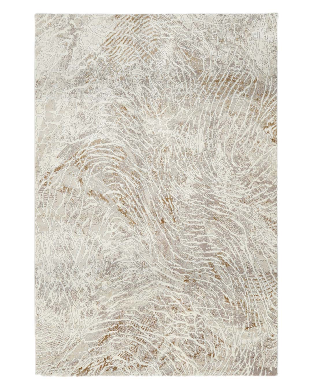 Machine Woven Area Rug,  Modern Cream Beige Color High-End Style - MR550
