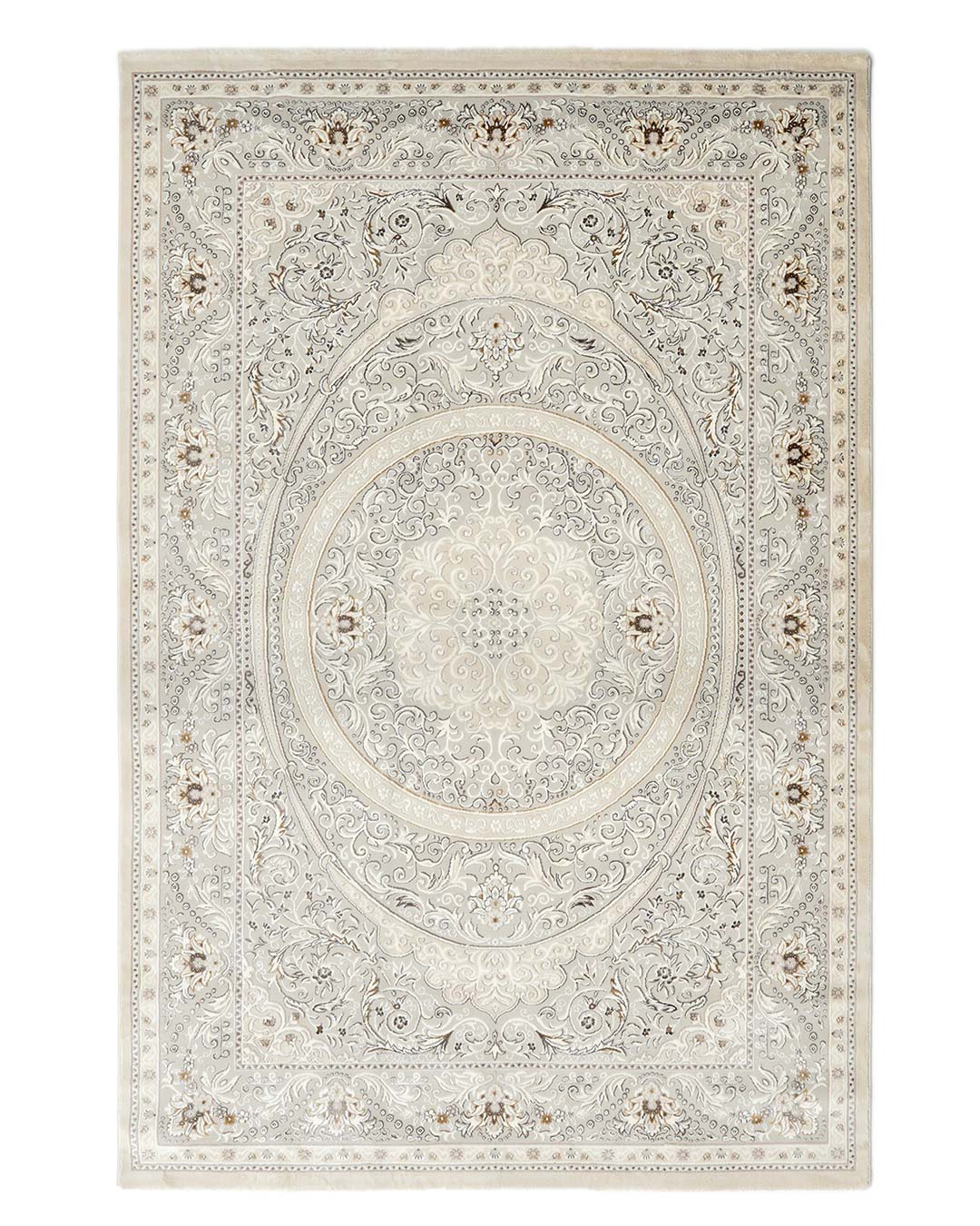 Machine Woven Area Rug Beige Color,  High-End Style  - MR567