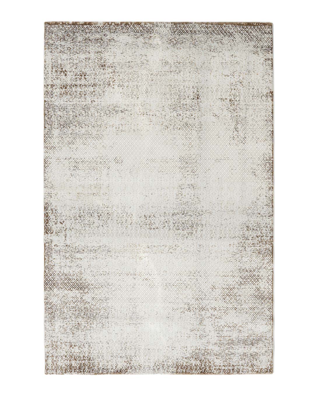 Machine Woven Area Rug, Modern Cream Caramel Color High-End Style - MR643