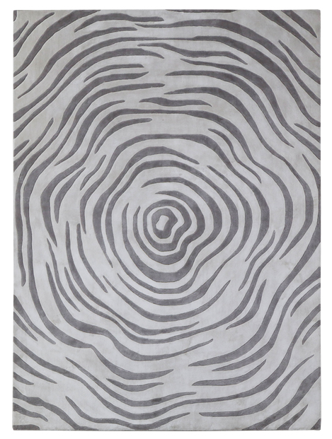 100% Bamboo Silk | Modern Beige Color Hand-tufted Rug - RC1008