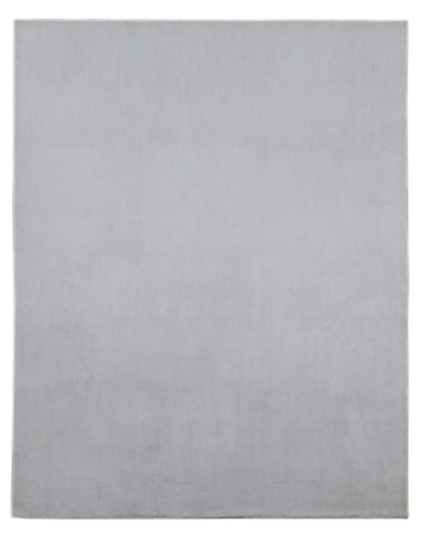 100% Bamboo Silk | Minimalist Beige Color Hand-tufted Rug -RC944