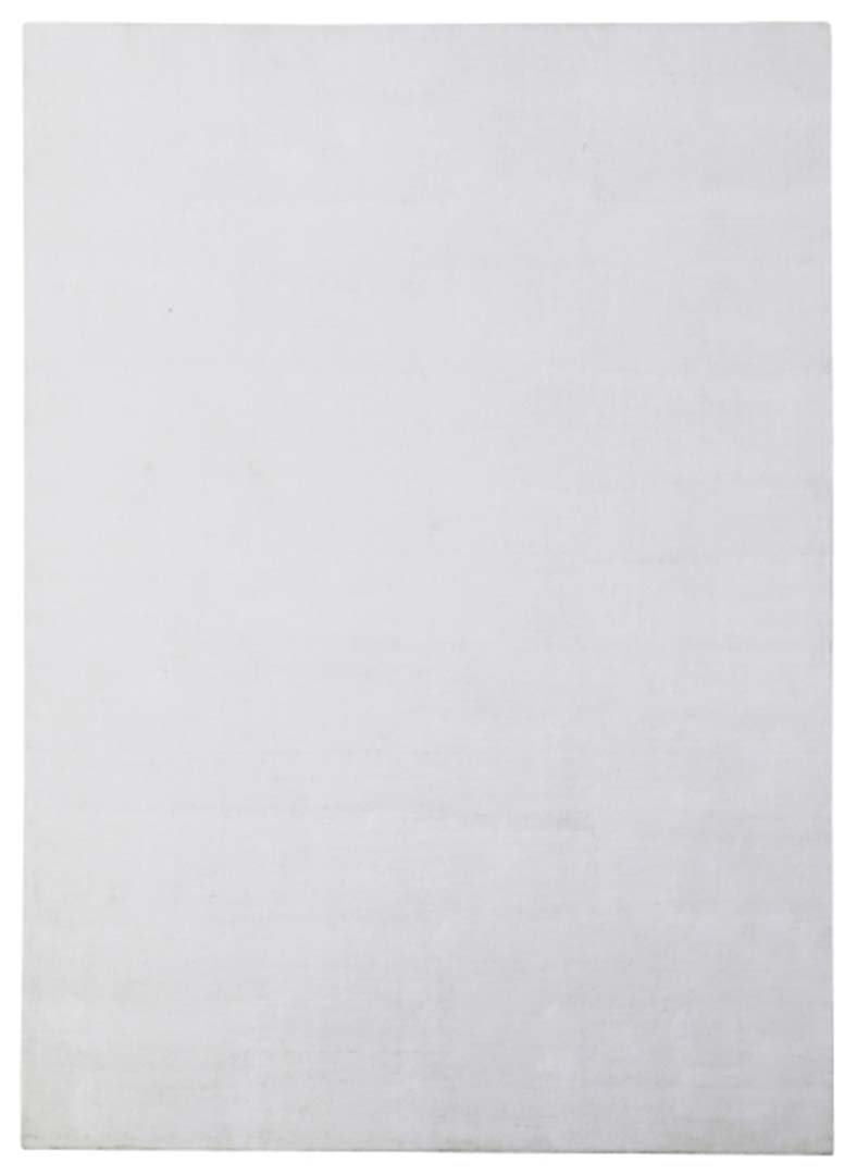 100% Tencel | Minimalist White Color Hand-tufted Rug - RC946
