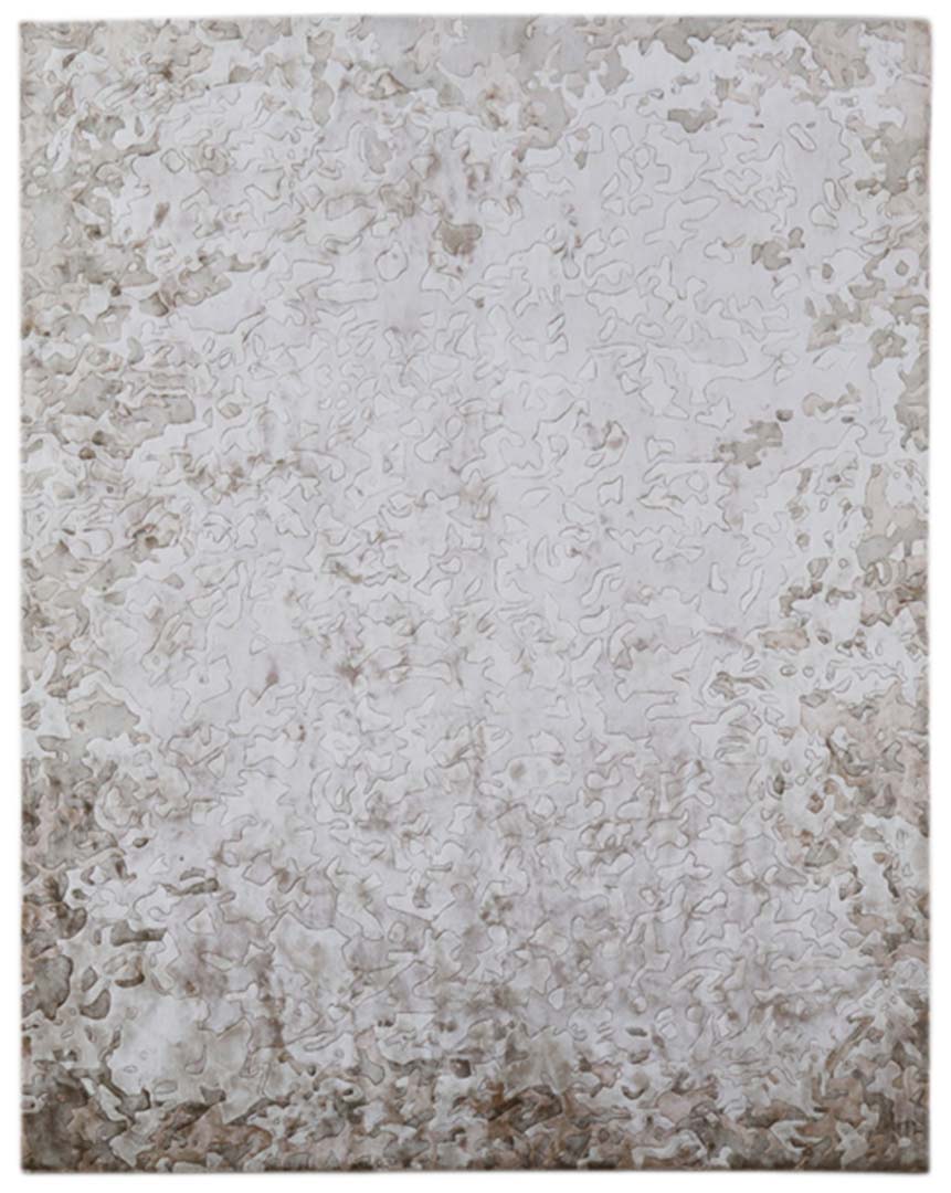 100% Bamboo Silk | Modern Brown Color Hand-tufted Rug - RC981