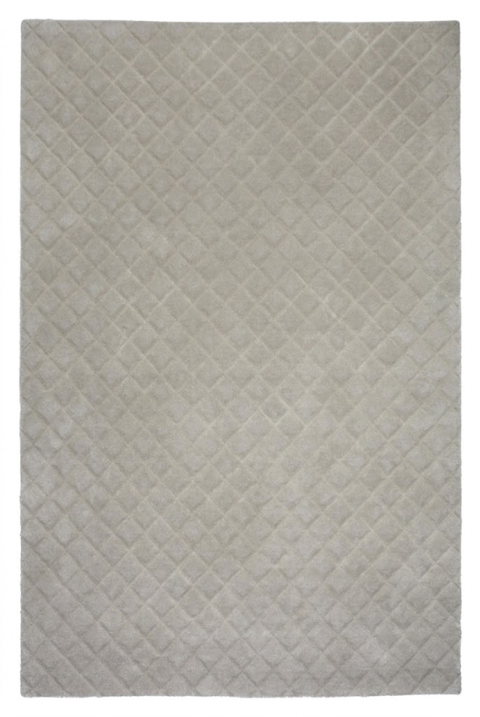100% Pet Yarn | Minimalist Off White Carpet