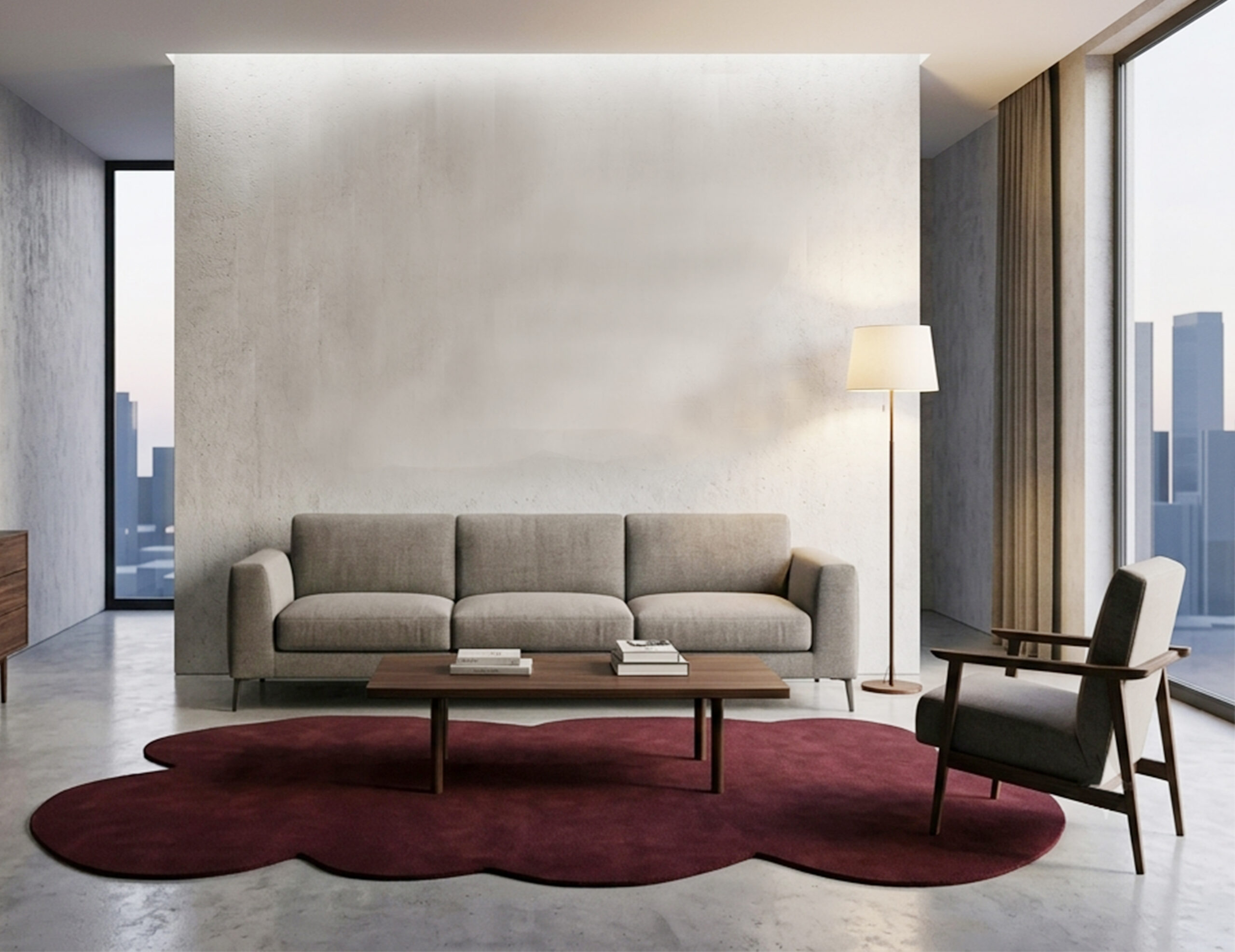 ST-368_DEEP WINE_140X250 CM(TOP VIEW).