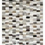 Handmade Hair on Leather Carpet