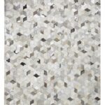 Handmade Hair on Leather Carpet