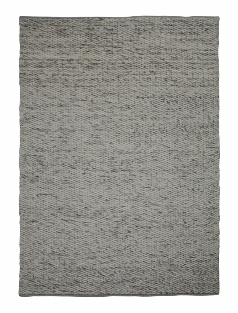 Handmade Grey Carpet | 100% Wool Rug
