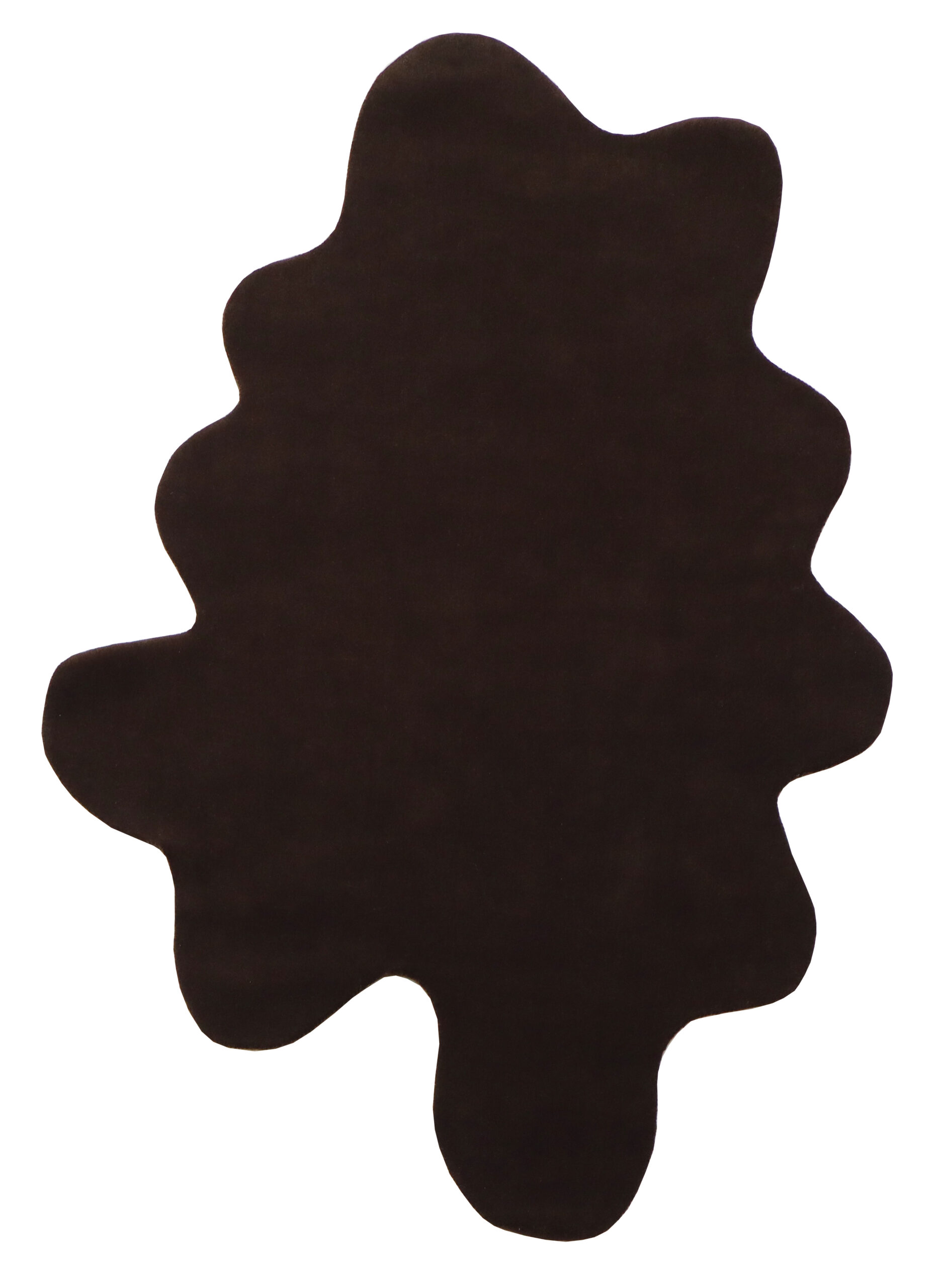 Handmade Irregular Beige Carpet | 100% Wool Rug